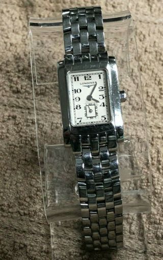 Pre - Owned Longines Dolce Vita Stainless Steel Ladies Watch L5.  155.  4