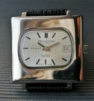 Jaeger Le Coultre Club Automatic Silver Dial Nickel Plated Case From 1960 Aprox.