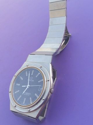 Rare 1979 Omega Constellation “Marine” Quartz 1332 Swiss Men ' s Watch 4
