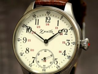 Zenith Luxury Watch For Men Big Face Marriage Wrist Watch High End Swiss Made