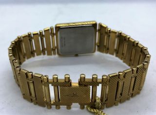 Rare 1980 ' s NOS Longines Gold Tone Seafarer Men ' s Dress Watch 3110800 10