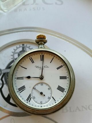 Vintage Ulysse Nardin Pocket Watch Movement.  Only / Restore
