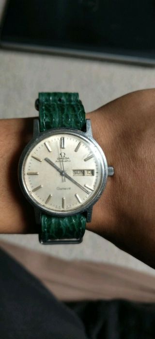 Vintage Omega geneve automatic cal 1022 watch 7
