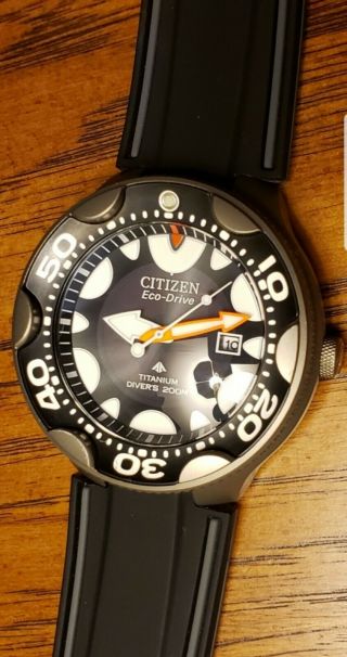 Citizen Eco - Drive Orca Titanium Diver 