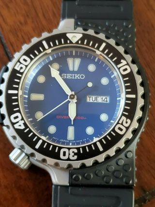 Seiko Prospex Sbee Diver Scuba 2000 Limited Edition Giugiaro Design Watch Jdm