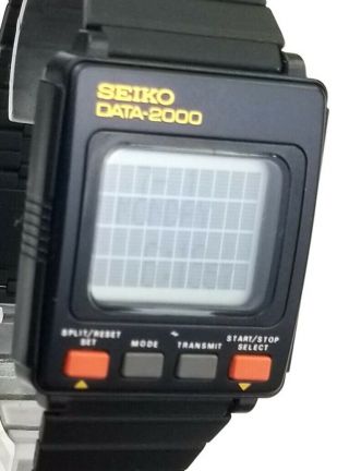 RARE,  UNIQUE Unisex DIGITAL Watch SEIKO DATA 2000 UW01 - 0020 3