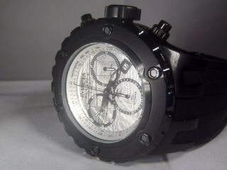 Invicta Reserve Men ' s 52mm Subaqua Specialty Swiss Chronograph Meteorite Watch 4