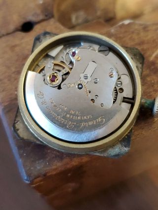 Girard Perregaux Gyromatic 14k Gold Mens Watch 5