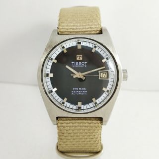 Tissot Visodate Pr 516 Seastar Automatic Swiss Men Steel Vintage Wrist Watch