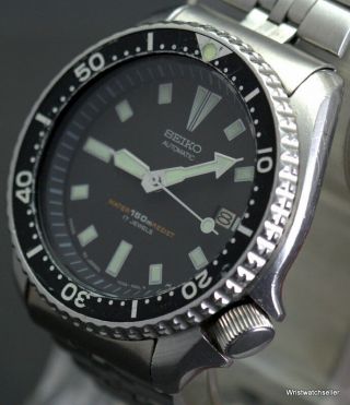 Vintage Seiko 150M Scuba Divers 7002 - 7001 Made In Japan 4