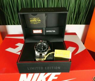 Invicta Watch Reserve Bolt Zeus Marvel Black Panther 52mm Limited Edition