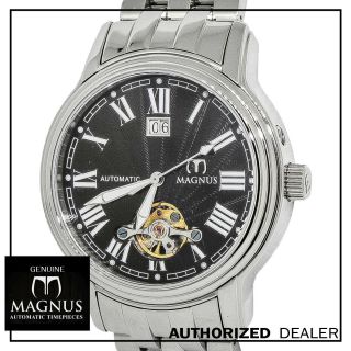 Magnus M103mss22 Melbourne Chrome Stainless Steel Automatic Mens Watch