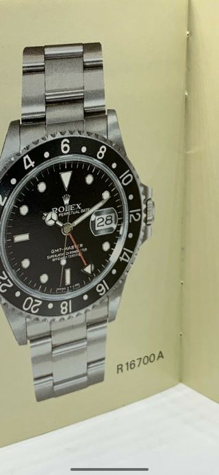 Rolex GMT 1 Reference 16700 Box And Book Set. 7