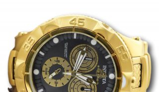 Invicta Subaqua Noma V 27676 Men ' s Gray Dial Gold Swiss Chronograph Watch 50mm 8