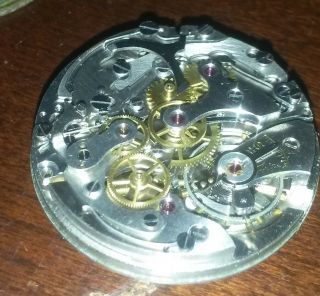 old vintage bucherer chronograph wristwatch 4