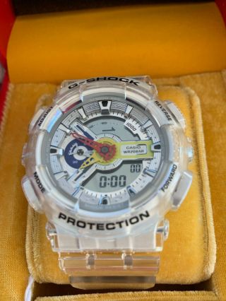 G - Shock X Asap Ferg Ga - 110frg - 7aer Wristwatch Transparent Jelly A$ap Ds