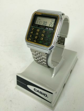 Casio Ca - 504 Calculator Watch Module 437