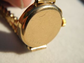 Rolex 9ct Gold Wristwatch 15 Jewels Swiss Antique Heavy 375/9k W&D FHF 6