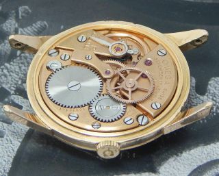 Vintage 1960 ' s OMEGA Cal.  285 Rose Gold GF Ref.  14392 - 62 - SC Signed 4X Mens Watch 5