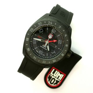 $495 Gents 49mm Luminox Sxc Space Series Black 5021.  Gn Watch Box & Papers