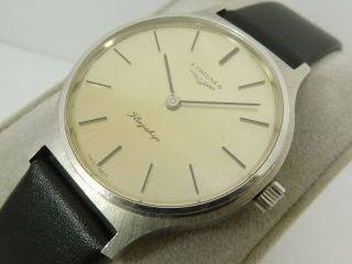 Longines Flagship Ref.  4027 Cal.  L847.  3 Swiss 33mm Vintage Watch