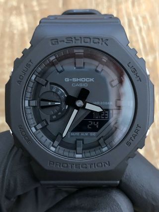 Rare Casio G - Shock Ga - 2100 - 1a1 Watch W/ Accessories For 2019,  Usa Seller