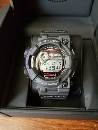 Casio Frogman Gwf - 1000 Wrist Watch For Men - Pre - Owned