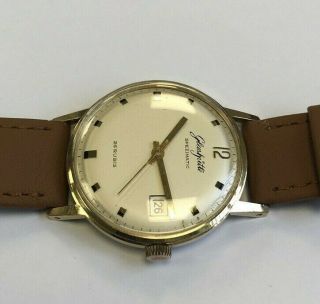 Stunning Vintage GUB Glashutte Spezimatic 1969 26 Jewel Watch,  Needs Attn 7