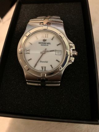 Raymond Weil Parsifal Stainless Steel White Dial Men 
