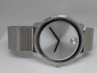 Movado Bold Stainless Steel Wrist Watch 3600260 44mm