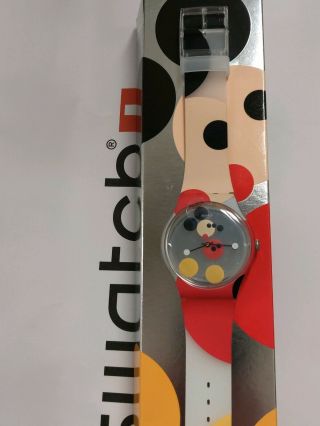 DAMIEN HIRST X SWATCH MIRROR SPOT MICKEY LIMITED EDITION RARE - Same day ship 2