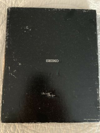 Seiko UC - 3000 VERY Rare Vintage Computer Watch (Memo - Diary) 2