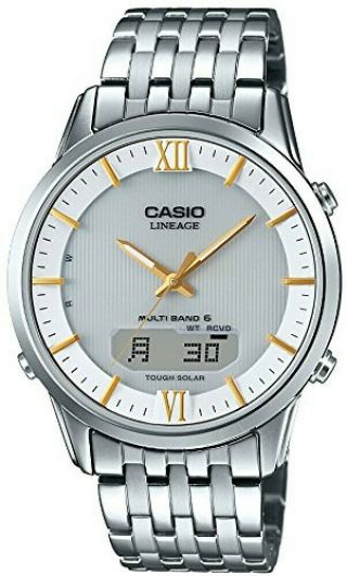 Casio Watch Lineage Radio Wave Solar Lcw - M180d - 7ajf Men From Japan