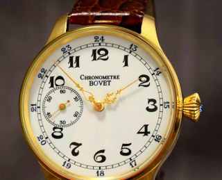 Bovet Swiss Made Luxury Watch For Men Big Face Marriage Watch Vintage Monte Uhr