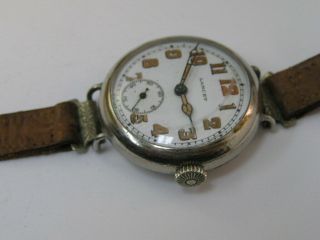 Vintage Lancet Military Trench Watch w/ Guard by Invicta 3
