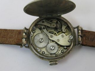 Vintage Lancet Military Trench Watch w/ Guard by Invicta 6