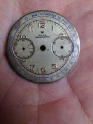 Rolex 2508 Vintage Chronograph Dial Valjoux 22