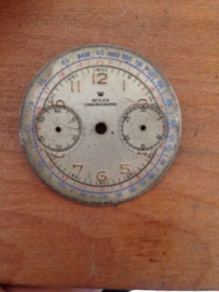 Rolex 2508 Vintage Chronograph Dial Valjoux 22 7