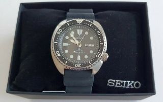 Seiko Srp777 Prospex Automatic Diver Black Dial Silicone Strap Mens Watch