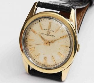 C.  1962 Vintage Eterna - Matic Chronometer Men 