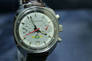 Soviet Poljot Shturmanskie Chronograph Watch 3133 Sturmanskie Ussr Russian 2