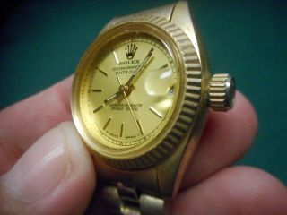 Rolex Ladie ' s Women ' s Oyster Perpetual Stainless Steel Watch 4 Parts 7