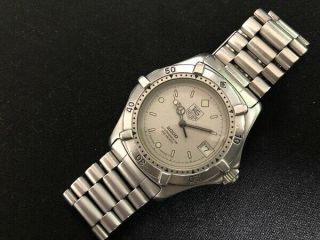 Tag Heuer Men’s 2000 Professional 962.  213 Quartz Watch Date Gray Dial [6453]