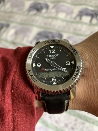 Tissot T - Navigator 3000 World Time Watch