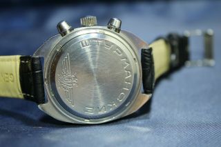 Soviet Poljot Shturmanskie Chronograph watch 3133 Sturmanskie USSR Russian 6