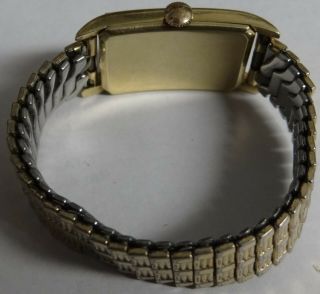 1937 Lord Elgin Men ' s Wristwatch in 14k Solid Gold Case - 21 Jewels - 4