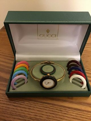 Vintage Gucci Bezel Bracelet Watch