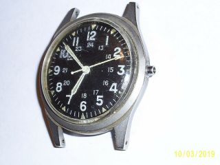 Benrus 1971 Model Dr 2f2 Military Watch