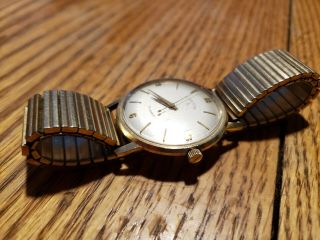 VINTAGE 1963 10KT Solid GOLD WATCH 750 LORD ELGIN 23 JEWELS HENRY FORD 4