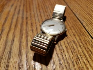 VINTAGE 1963 10KT Solid GOLD WATCH 750 LORD ELGIN 23 JEWELS HENRY FORD 6